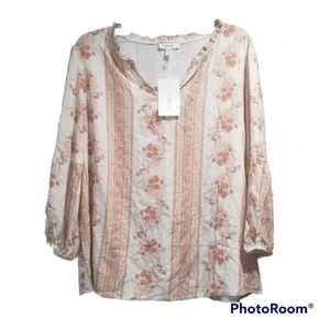 Como Blu Tunic Shirt